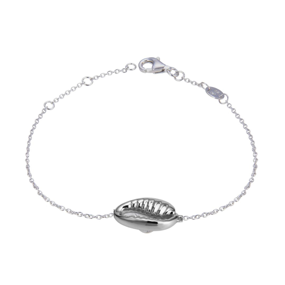 Silver  Sea Shell Bracelet