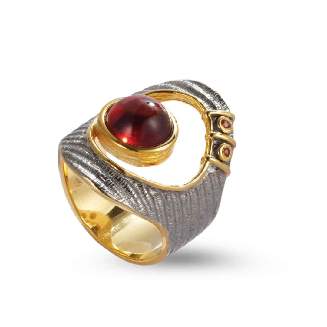 Passion  Garnet Ring