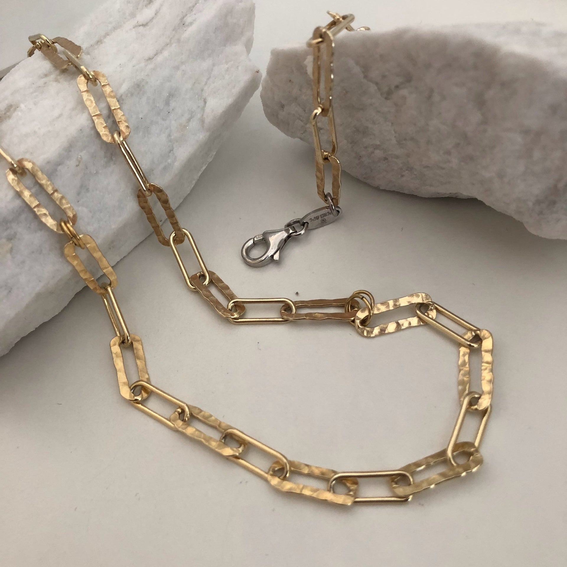 Gold Link  Chain Necklace