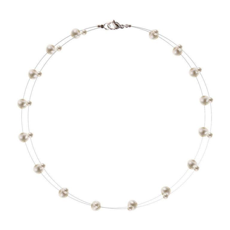 Elegant pearl Necklace - penelope-it.com